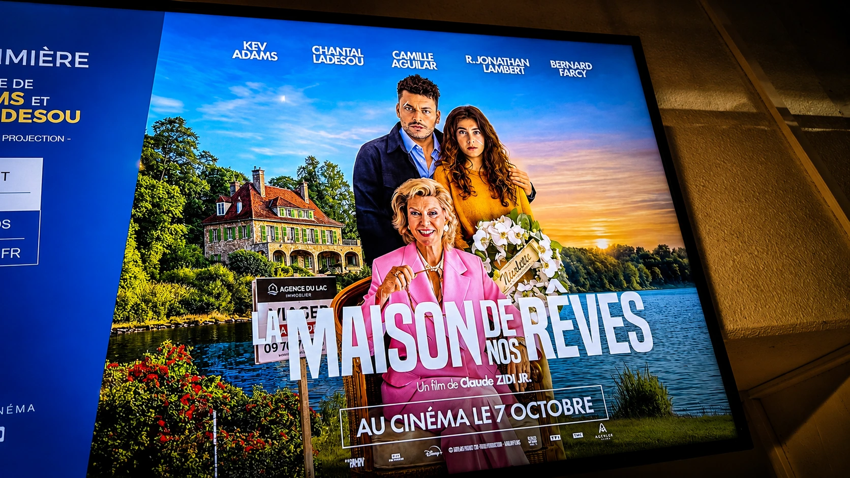 L'équipe de La Maison de nos rêves – Kev Adams, Camille Aguilar, Chantal Ladesou et Claude Zidi Jr. – échange avec plus de 600 spectateurs lors de l'avant-première organisée au Kinepolis Lomme.
