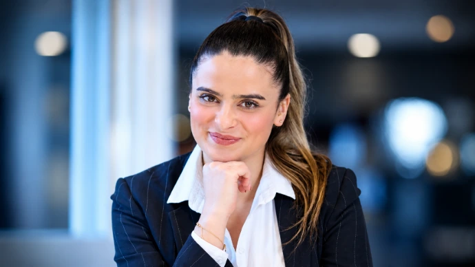 Portrait de Gabrielle A., cheffe de produit chez Simmons